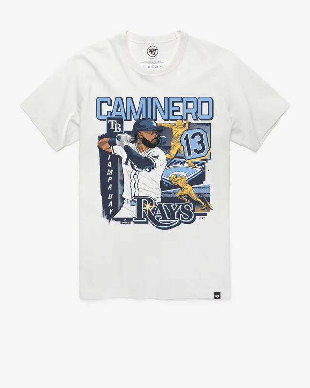 47-brand-franklin-junior-caminero-t-shirt-white-wash-baumwolle image 1
