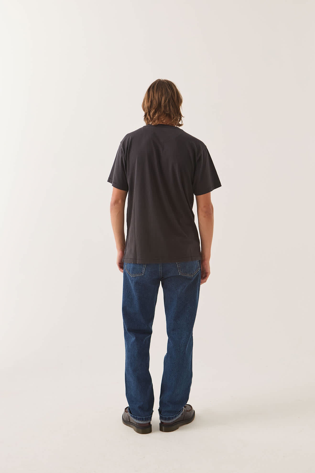 brixton-baseline-henley-t-shirt-schwarz-baumwolle image 3