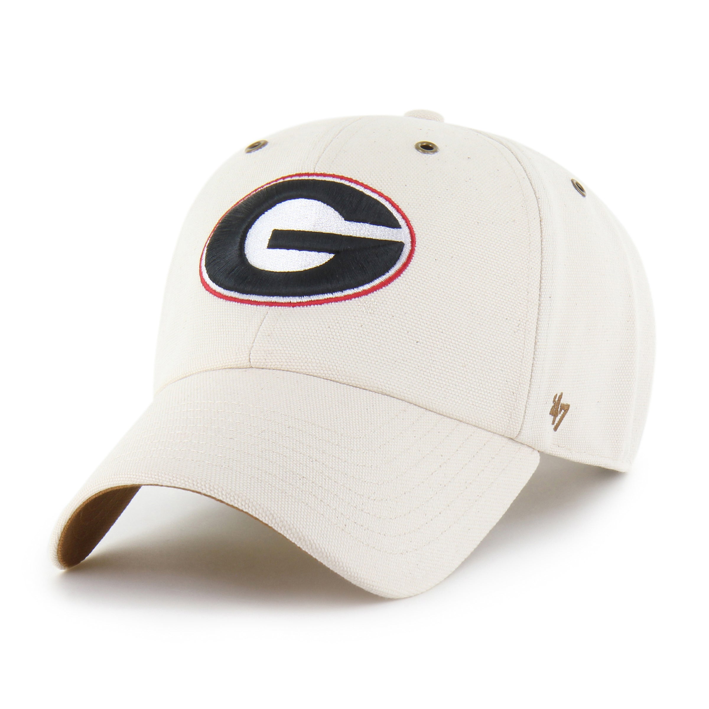 47-clean-up-georgia-bulldogs-cap-natural-strapback image 1