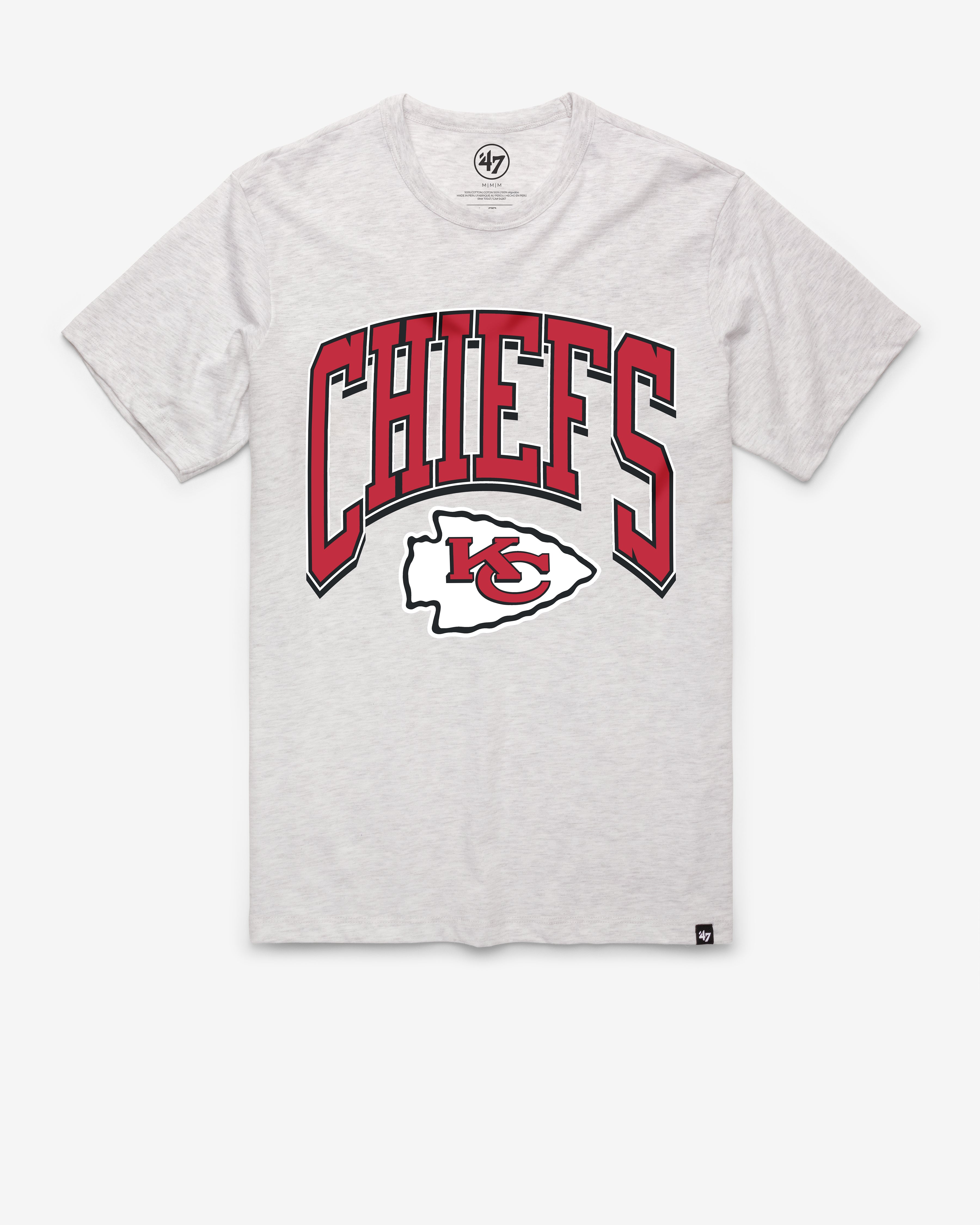 47-franklin-tee-kansas-city-chiefs-t-shirt-relay-grey-vintage image 1