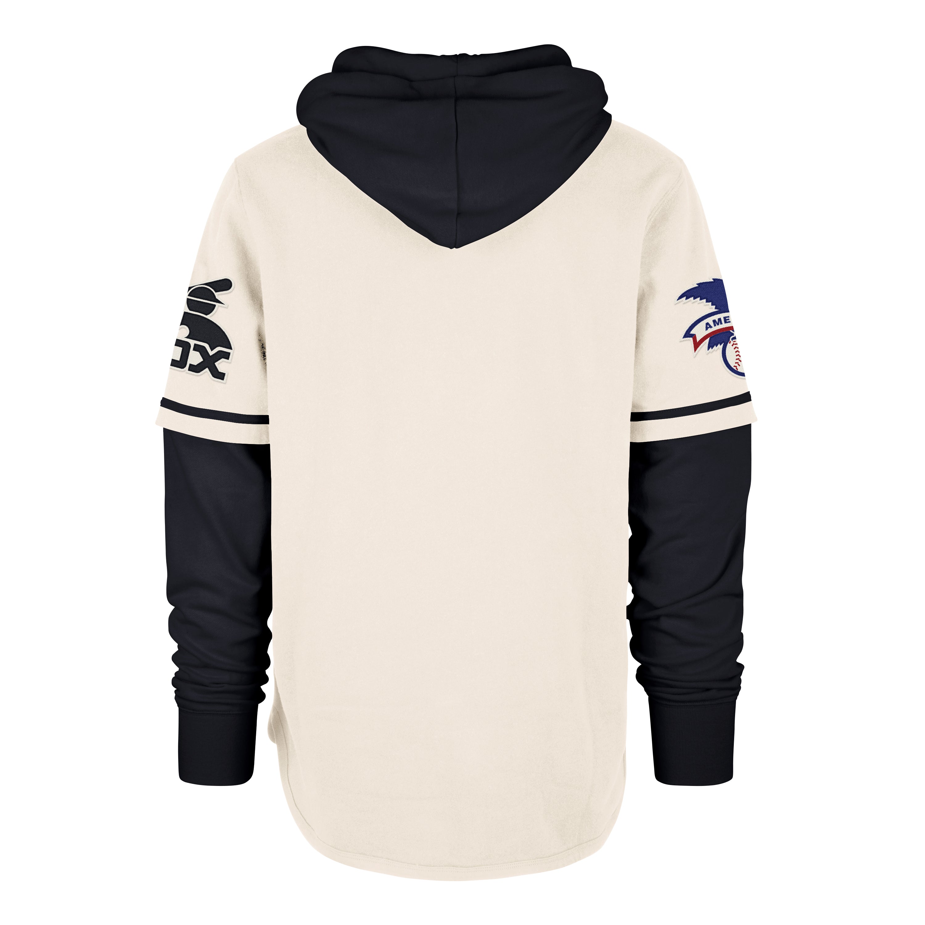 47-brand-shortstop-chicago-white-sox-hoodie-cream image 2