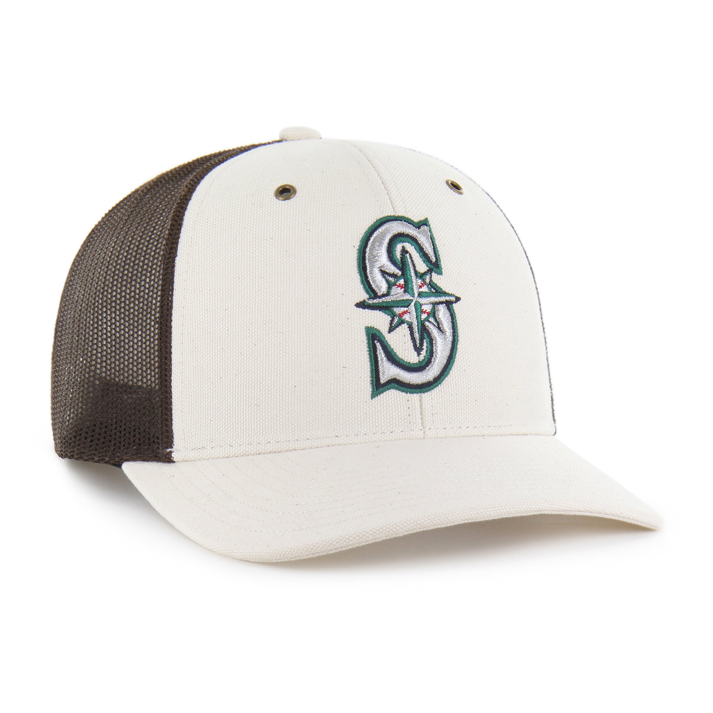 47-trucker-seattle-mariners-cap-natural-carhartt-undyed image 4