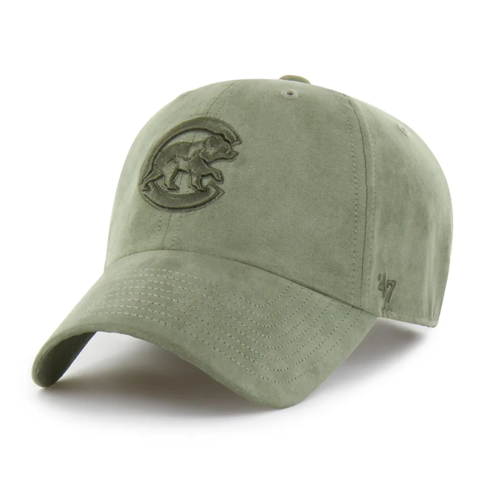 47-clean-up-ballpark-suede-chicago-cubs-baseballcap-moss-osf image 1