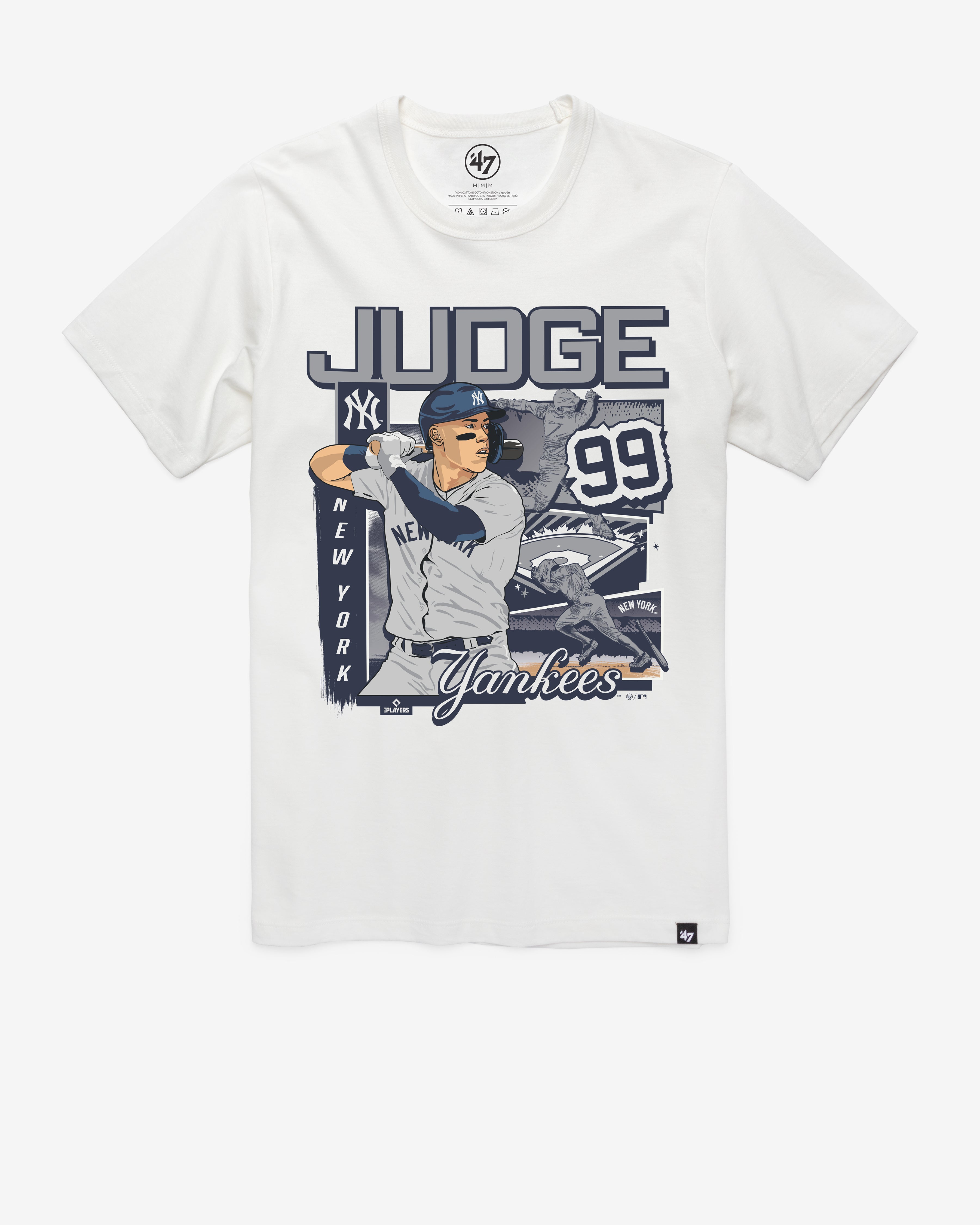 aaron-judge-field-mark-47-franklin-tee-white-wash-baumwolle image 1