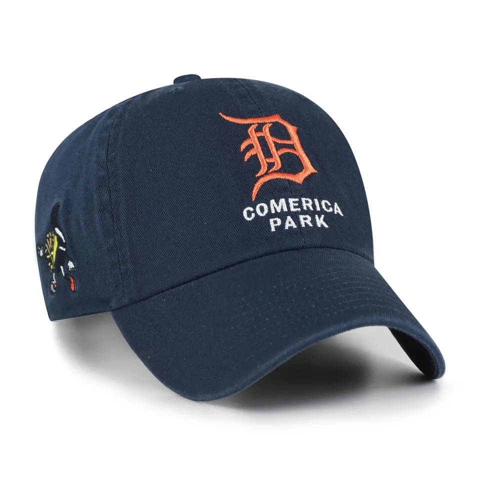 47-clean-up-bite-zone-baseball-cap-navy-tigers image 1