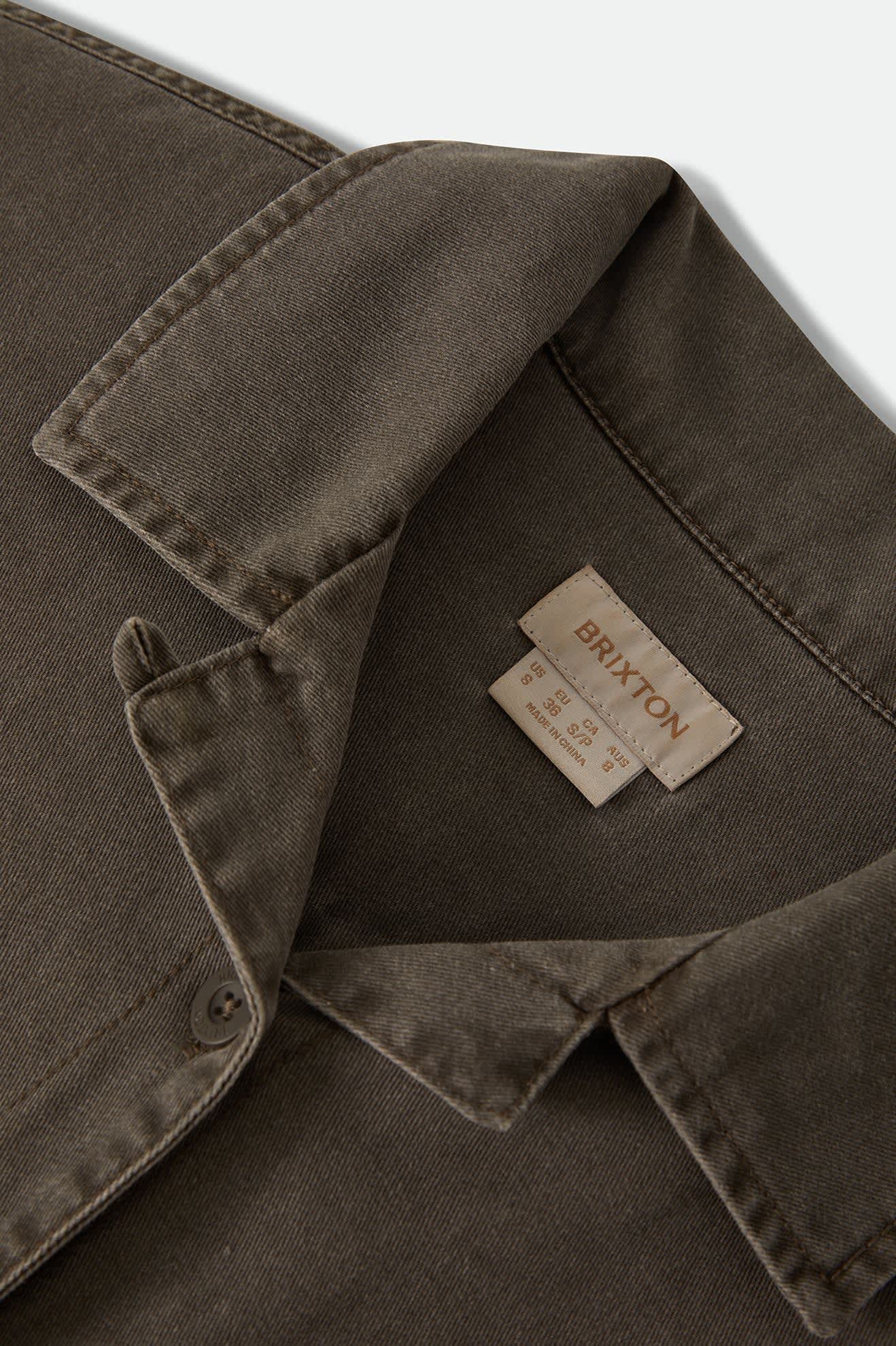 brixton-utopia-overshirt-walnut-brown-baumwolle image 8