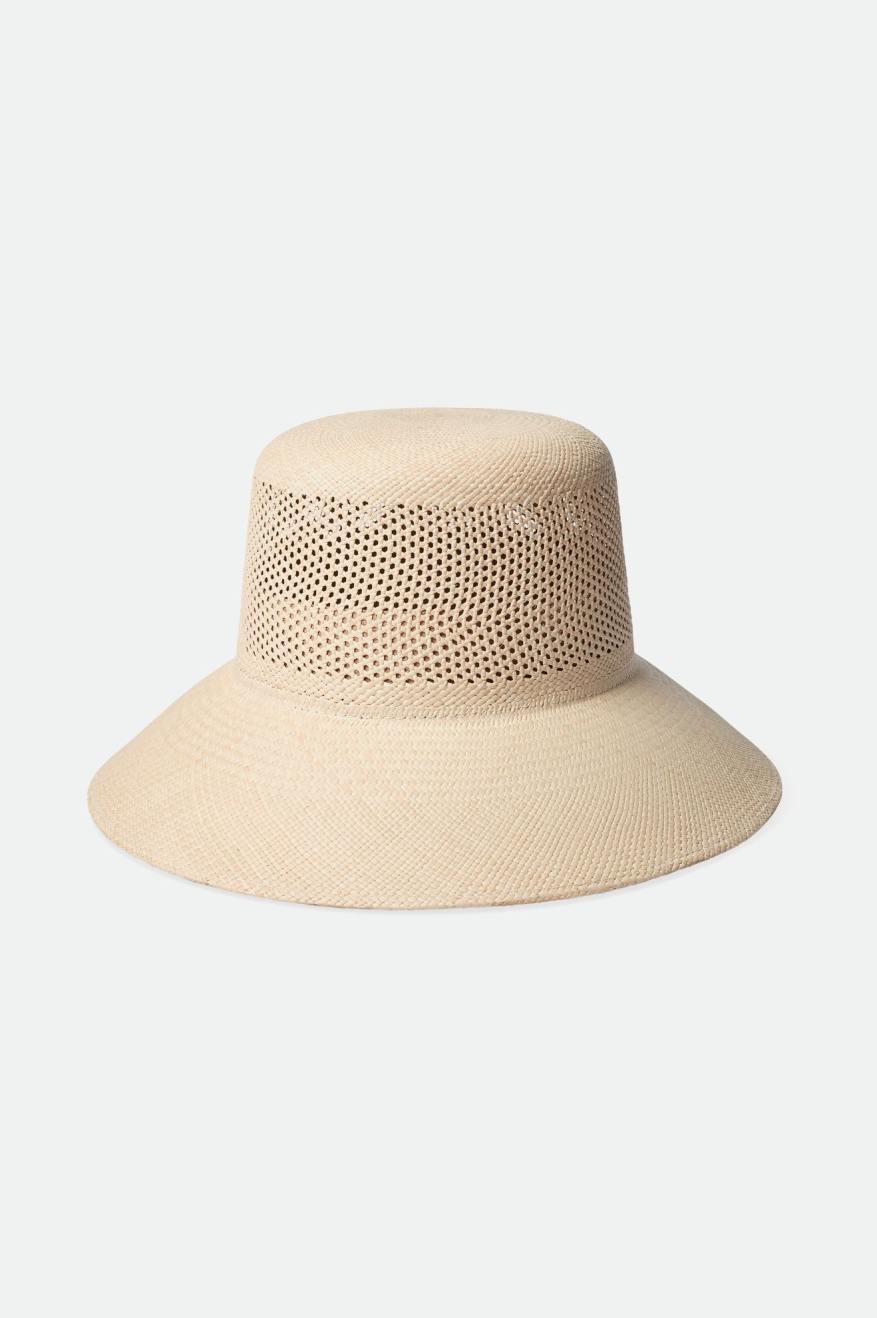 brixton-lopez-panama-straw-bucket-catalina-sand image 1