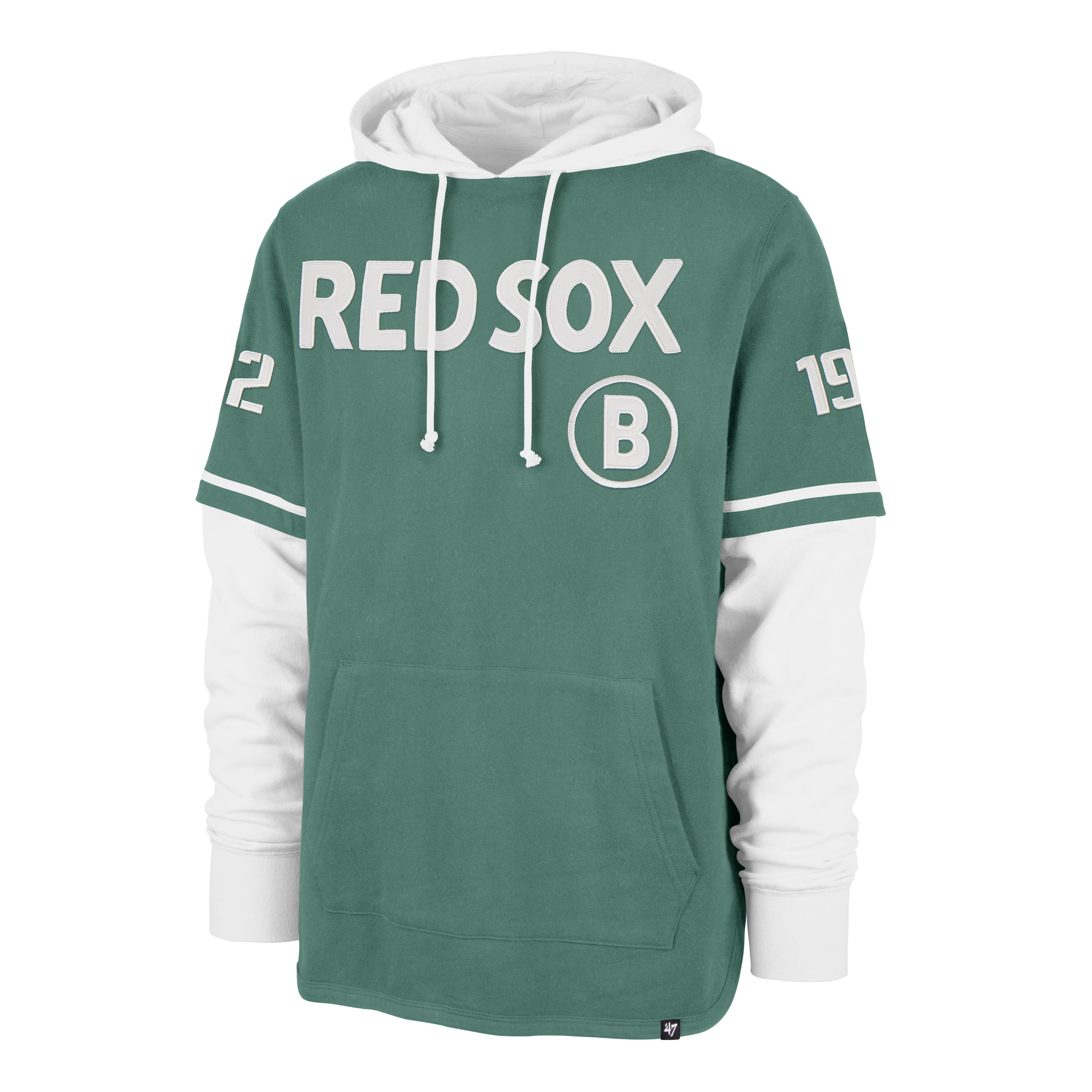 47-trifecta-shortstop-boston-red-sox-hoodie-emerald image 1