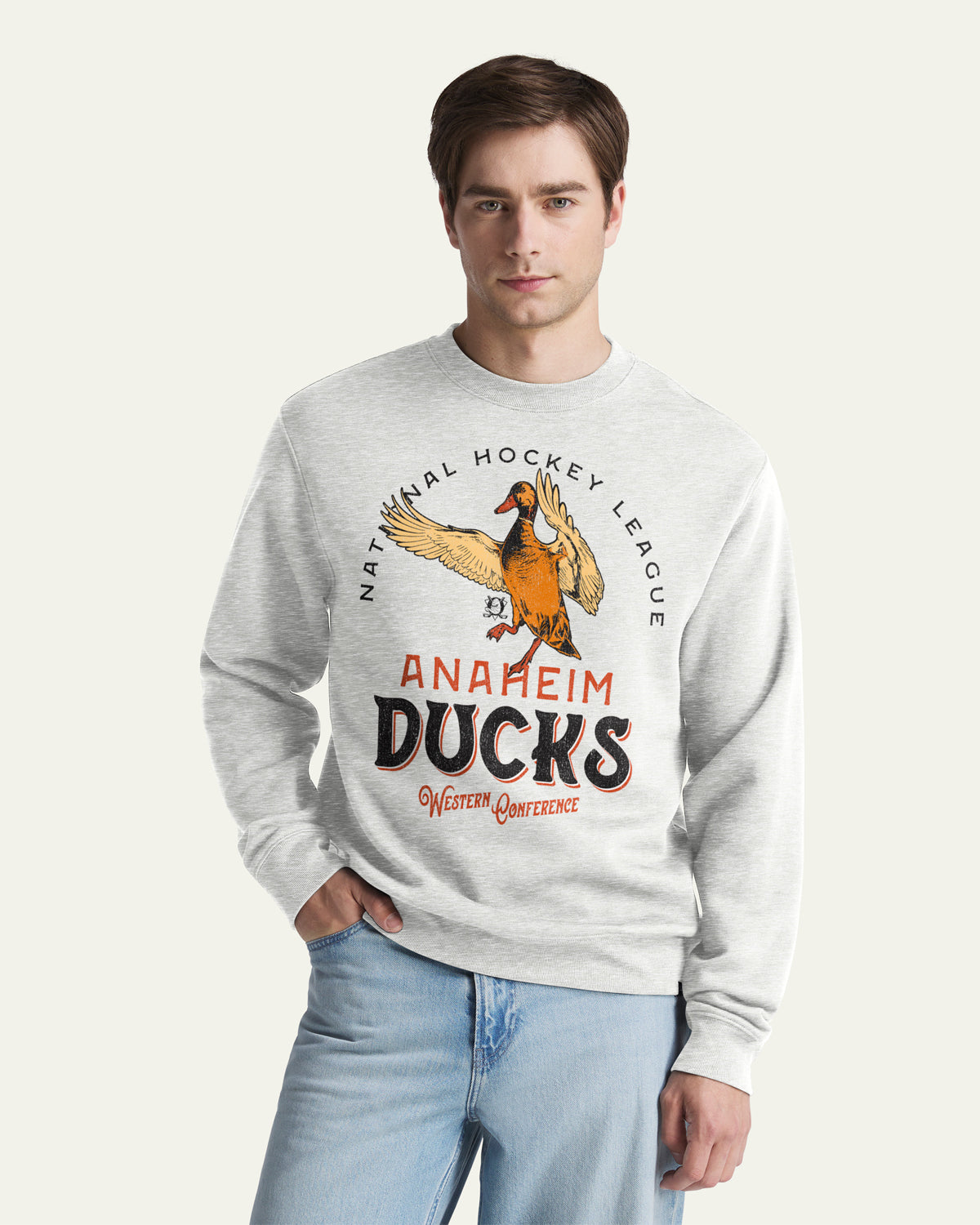 47-brand-everyday-ducks-juggletoss-sweatshirt-grau-herren image 1