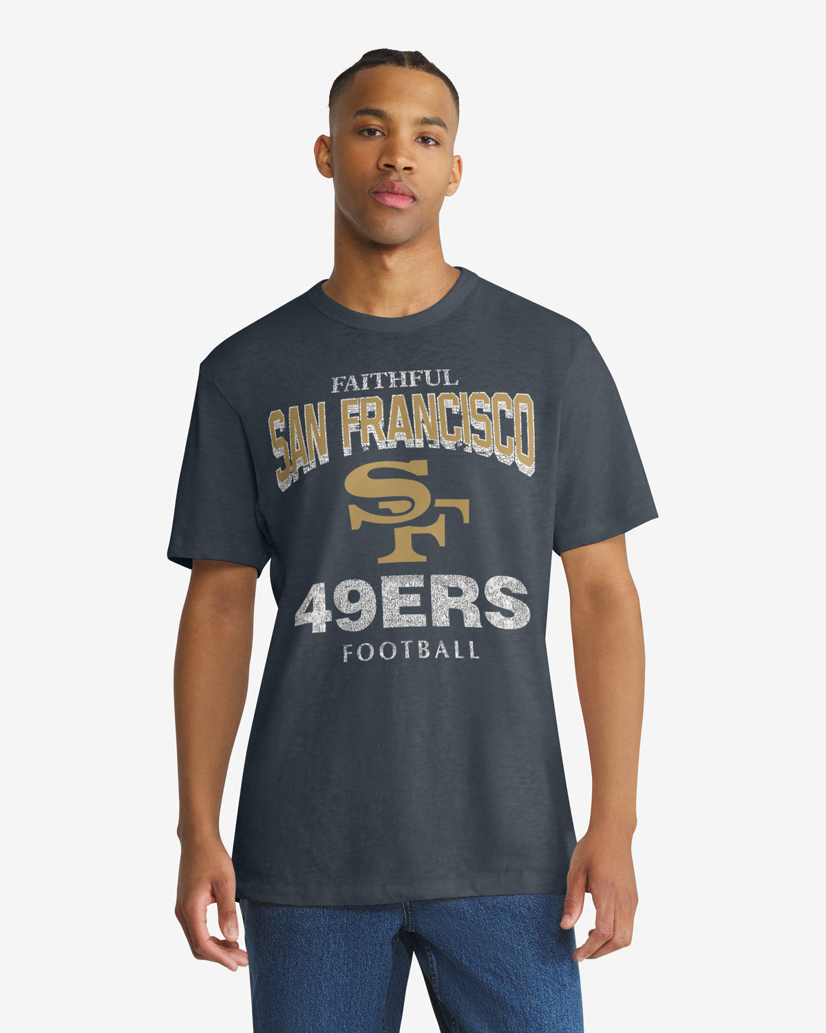 47-scrum-tee-49ers-rivalry-head-on-t-shirt-grau-herren image 1