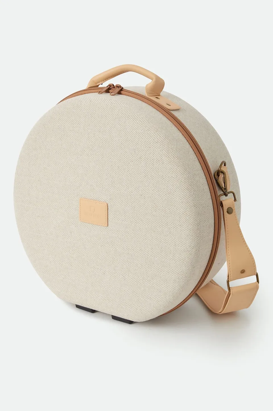brixton-done-proper-fedora-travel-case-huttasche-cream-beige image 1