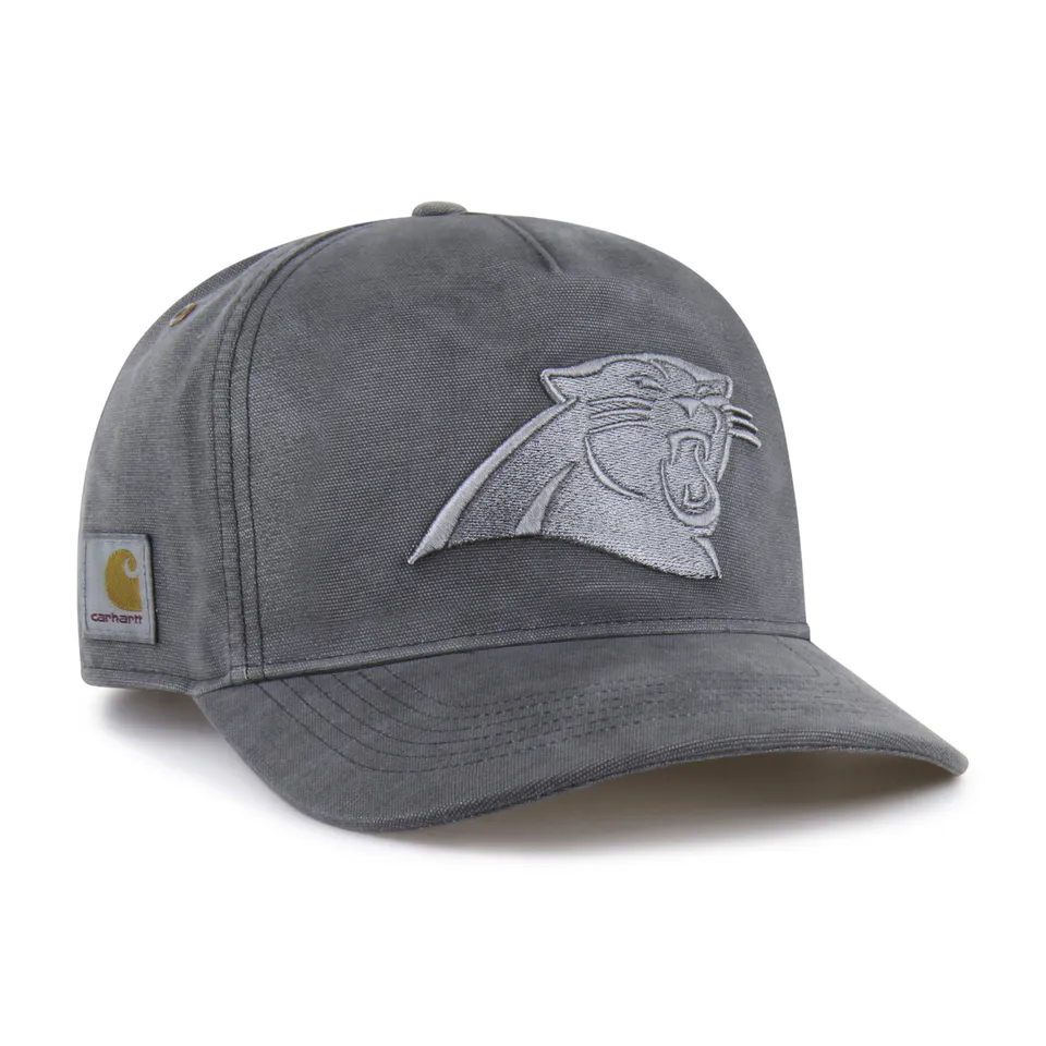 47-brand-carolina-panthers-hitch-rf-cap-schwarz-carhartt image 1