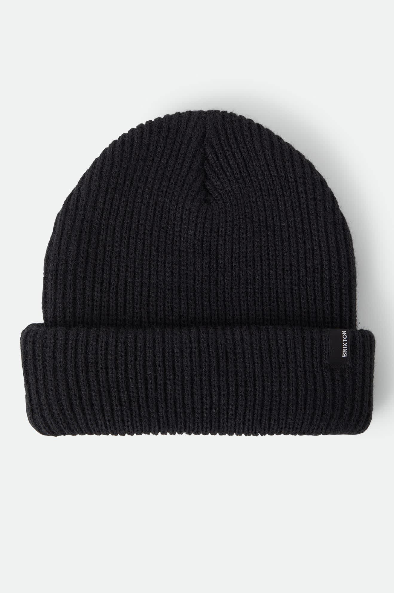 brixton-chunky-heist-beanie-strickm-tze-black-acryl image 1