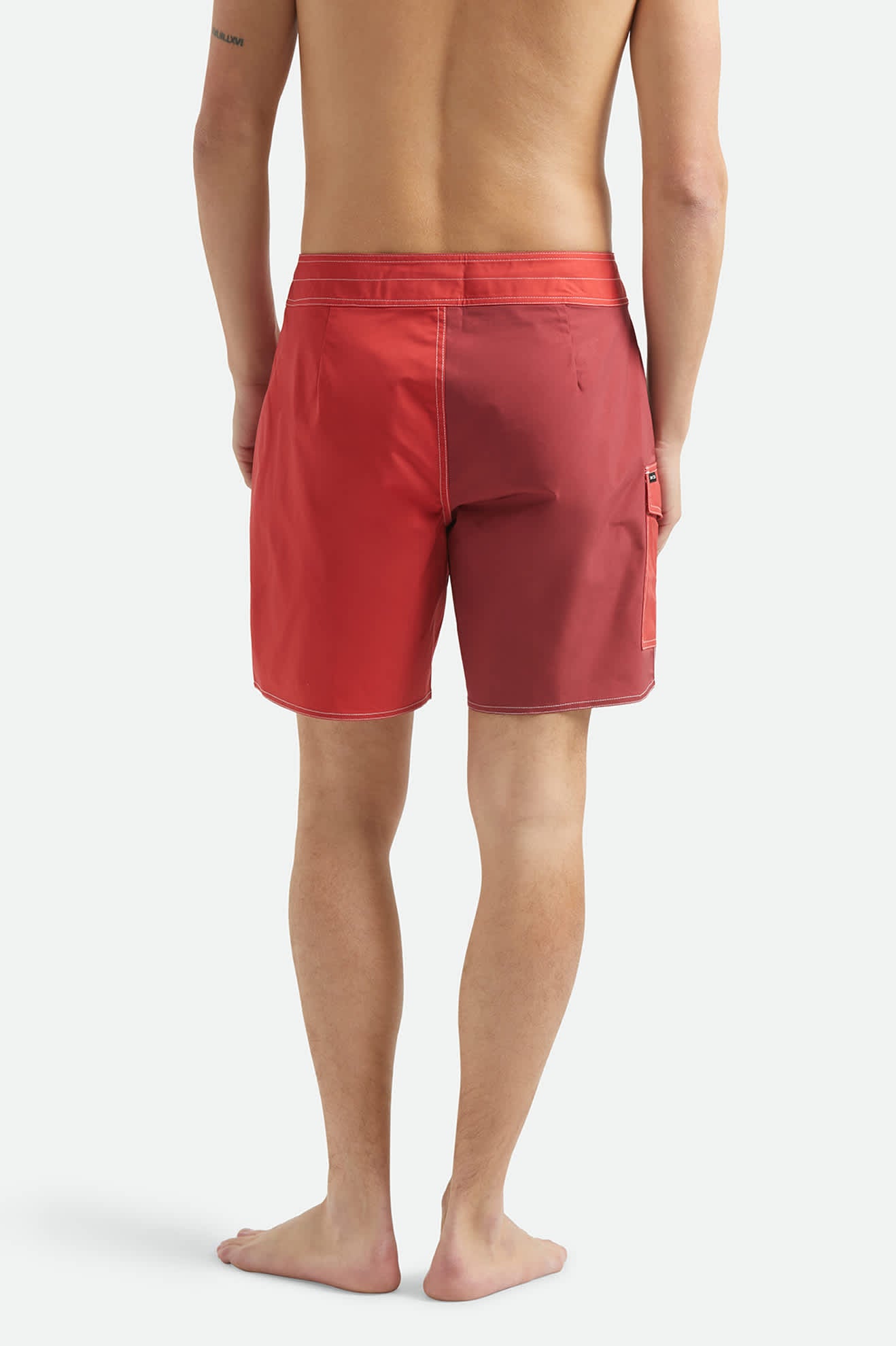 brixton-classic-trunk-17-boardshorts-adrenaline-rush-robust-red image 4