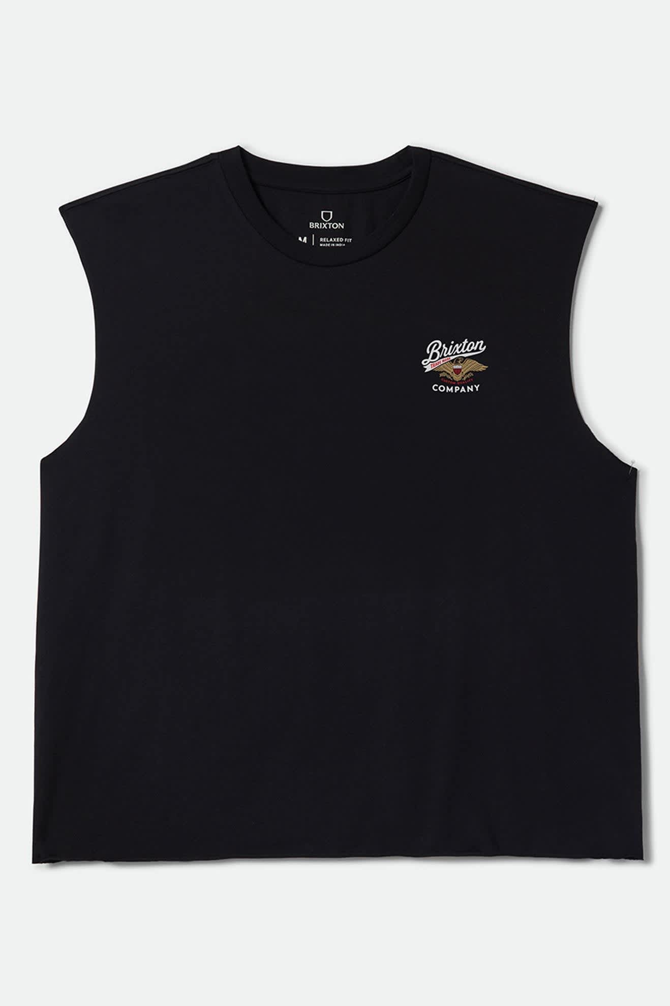 brixton-eagle-crest-muscle-tank-top-schwarz image 1