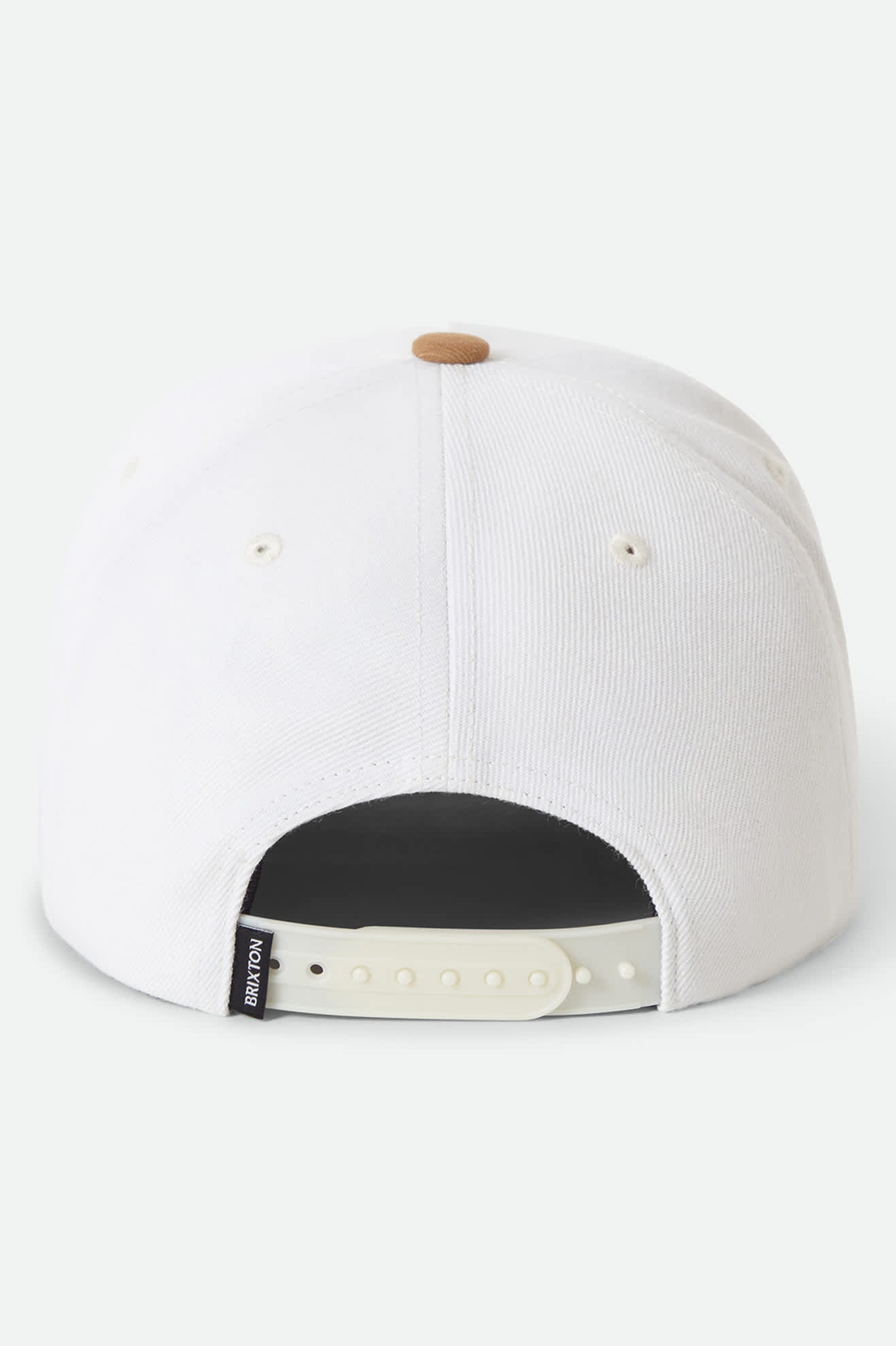 brixton-linwood-netplus-snapback-cap-off-white-copper-wolle image 2