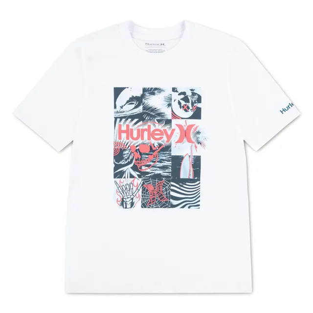 hurley-89075-grafik-t-shirt-f-r-jungen-8-10-jahre-kurzarm image 1