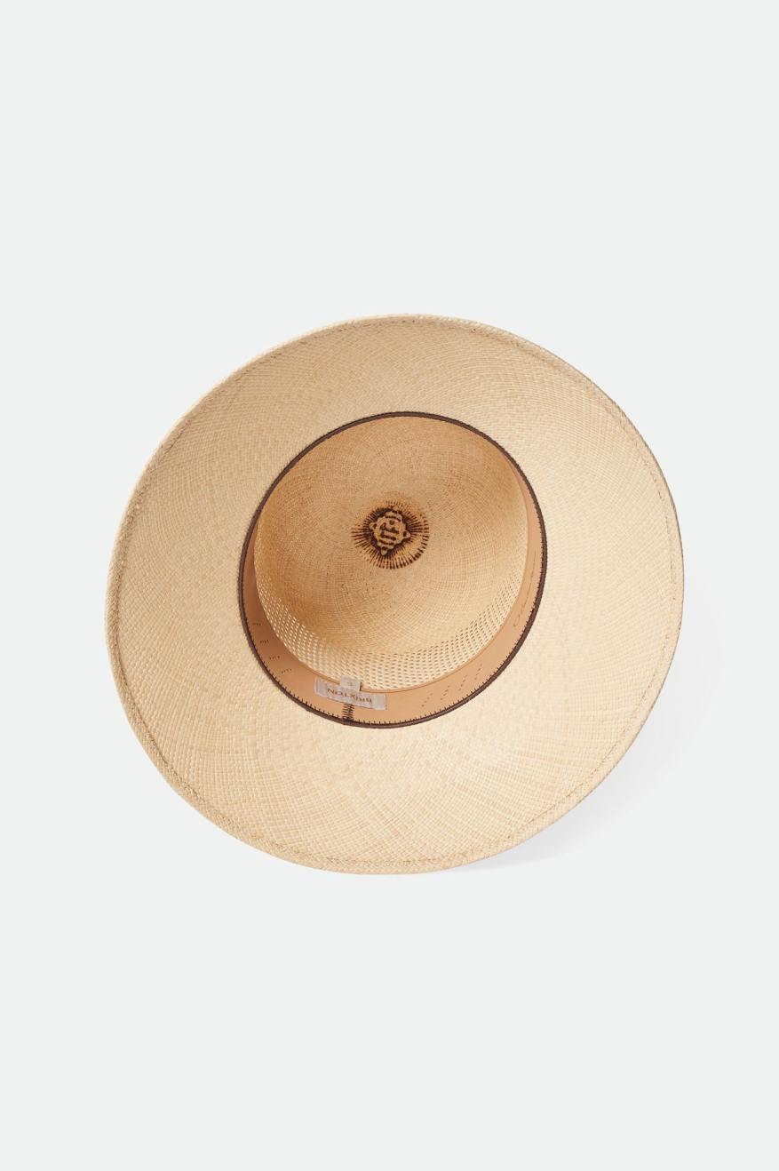 brixton-lopez-panama-straw-bucket-catalina-sand image 4