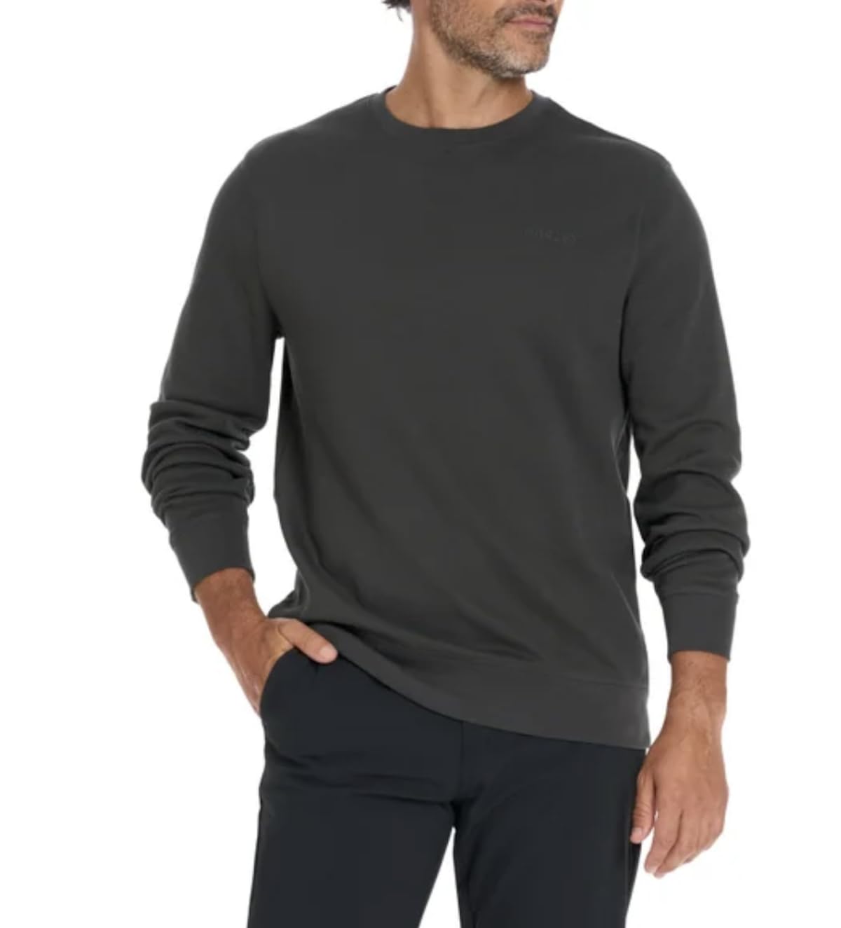 hurley-sweatshirt-herren-rundhals-blau-pullover-gr-e-m image 5