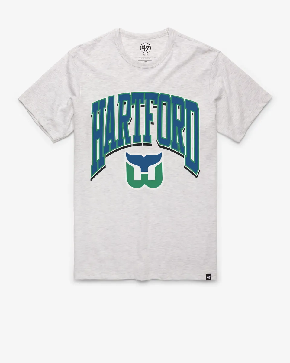 47-franklin-tee-hartford-whalers-vintage-t-shirt-relay-grey image 1