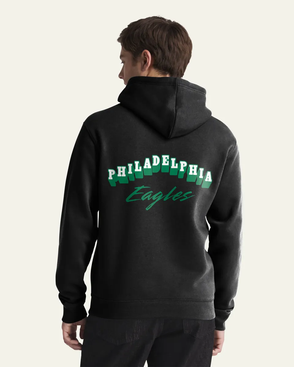 47-brand-philadelphia-eagles-everyday-hoodie-schwarz image 1