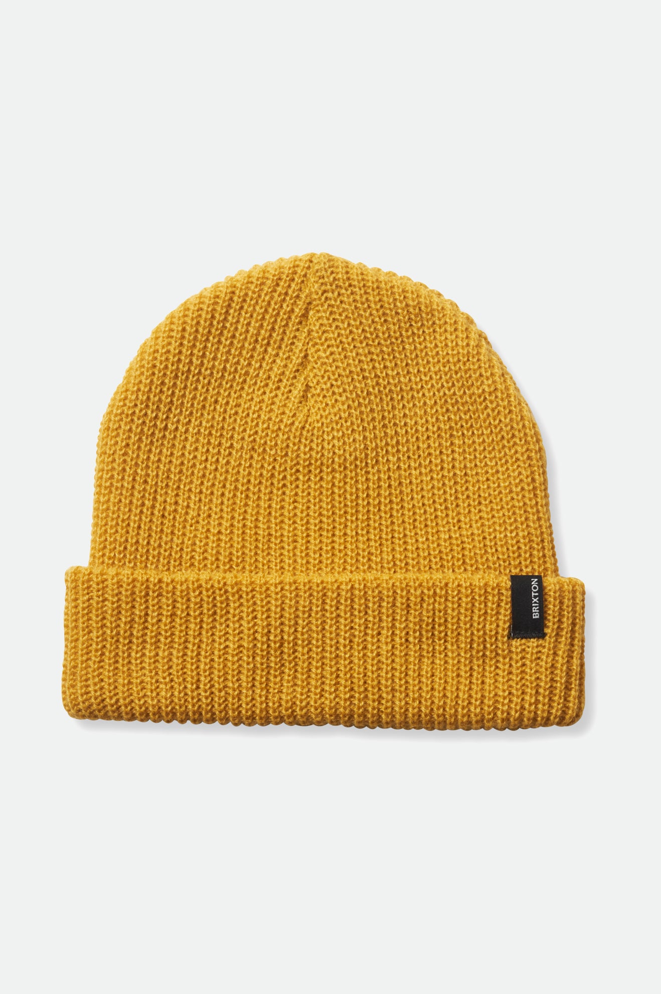brixton-heist-beanie-strickm-tze-mustard-acryl image 1