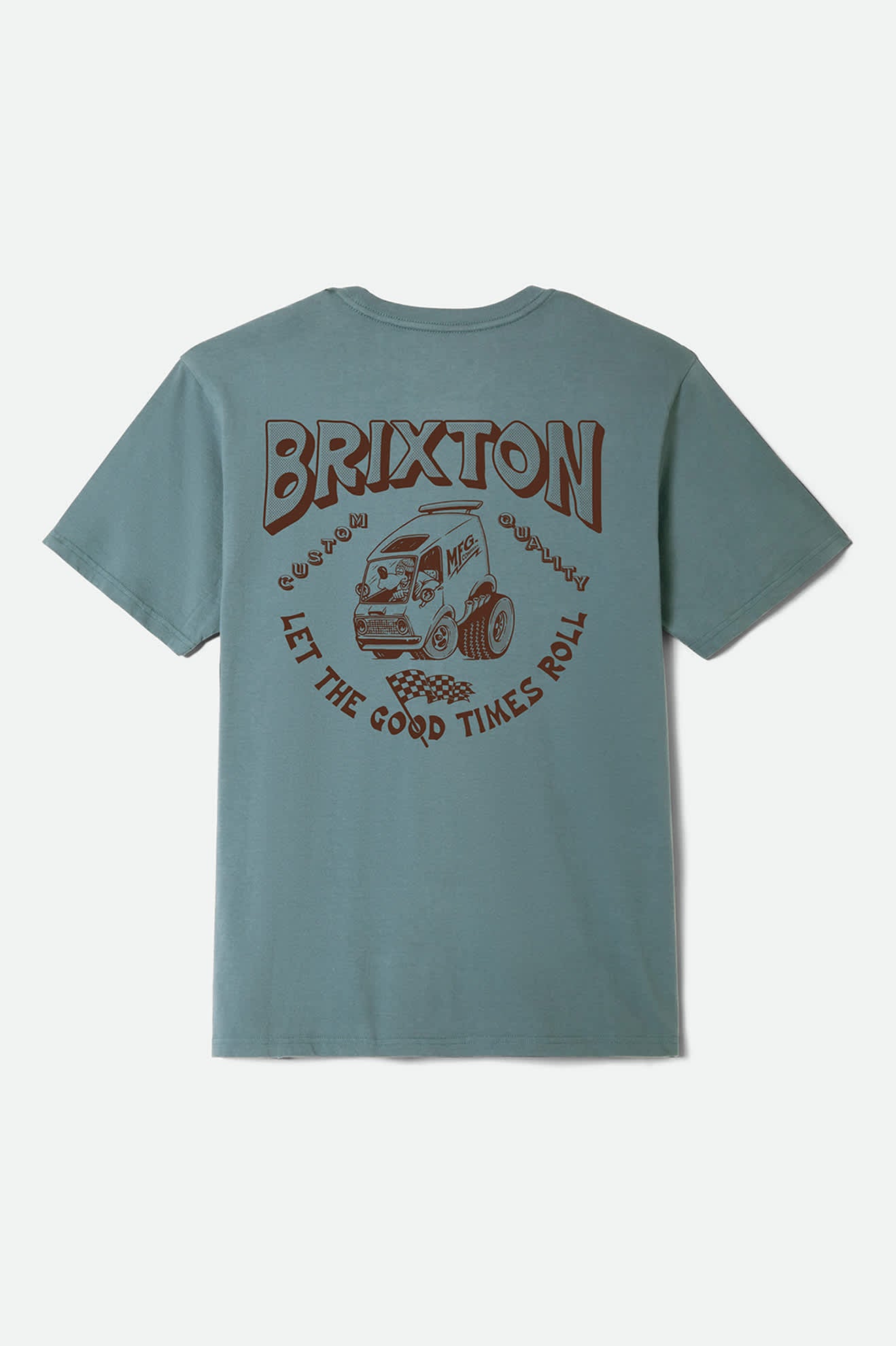 brixton-garnet-standard-t-shirt-ocean-breeze-grafik image 2