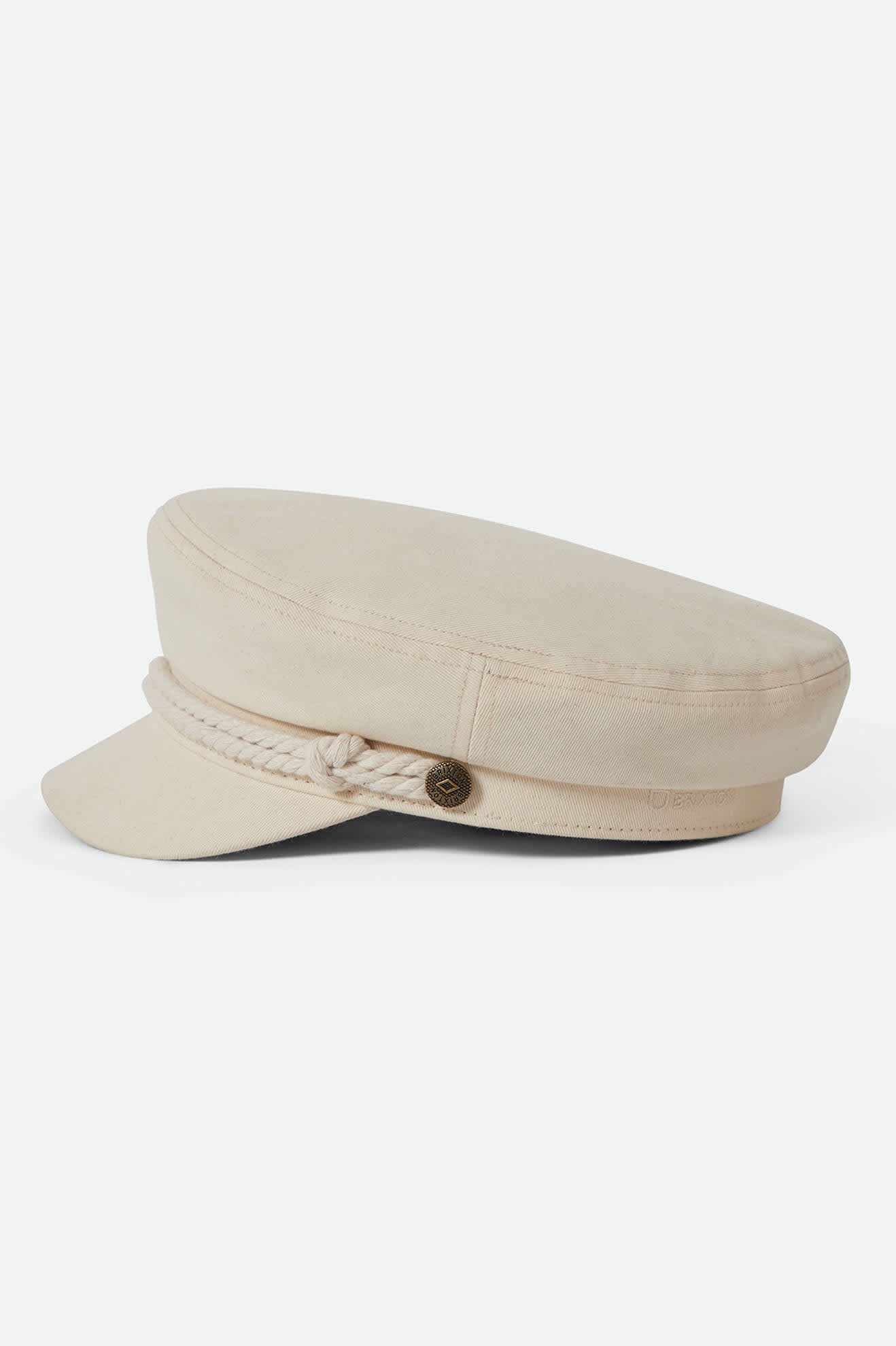 brixton-fiddler-fisherman-cap-egret-white-dockercap image 2