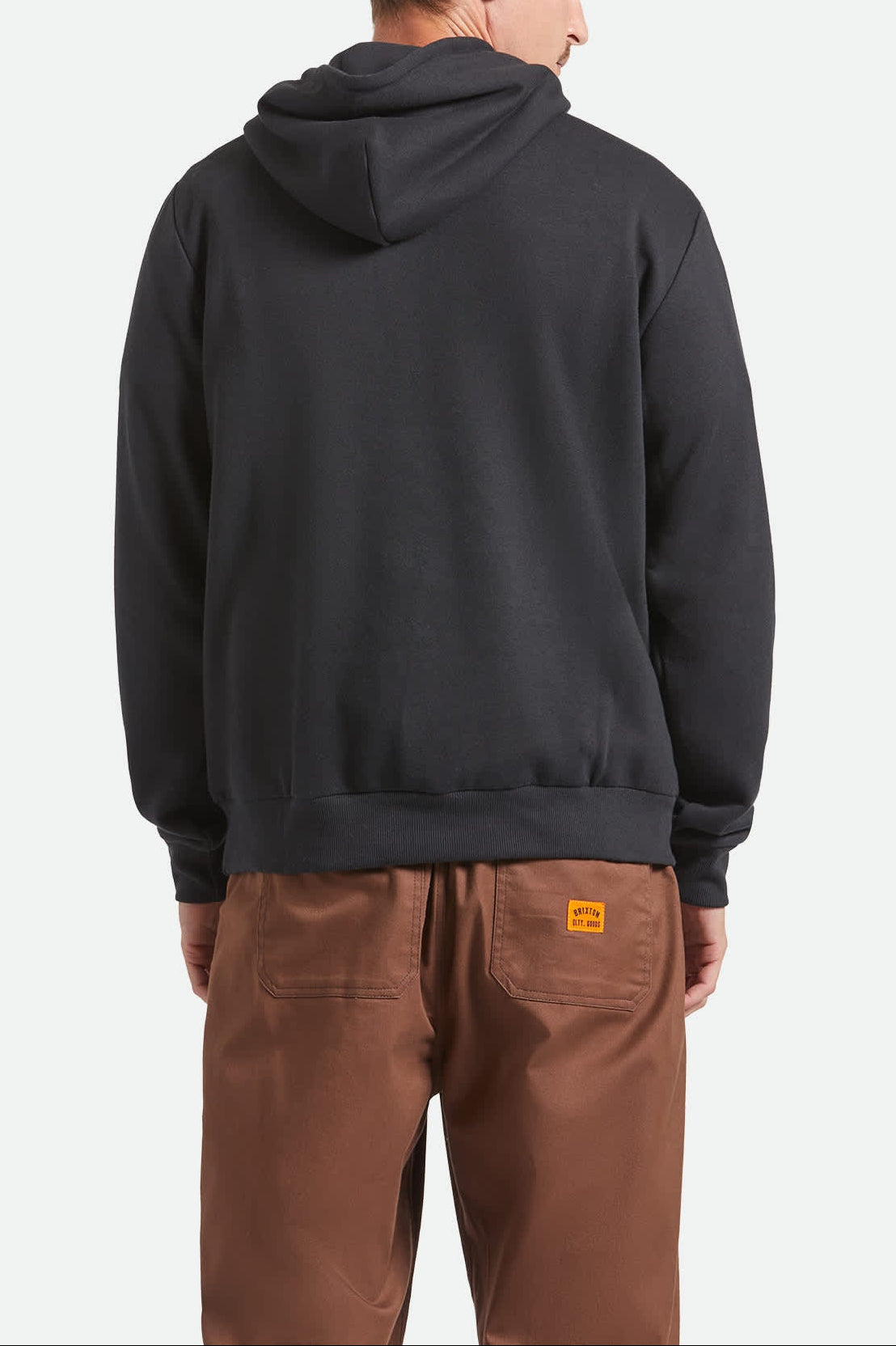 brixton-forman-hoodie-schwarz-herren-kapuzenpullover image 2