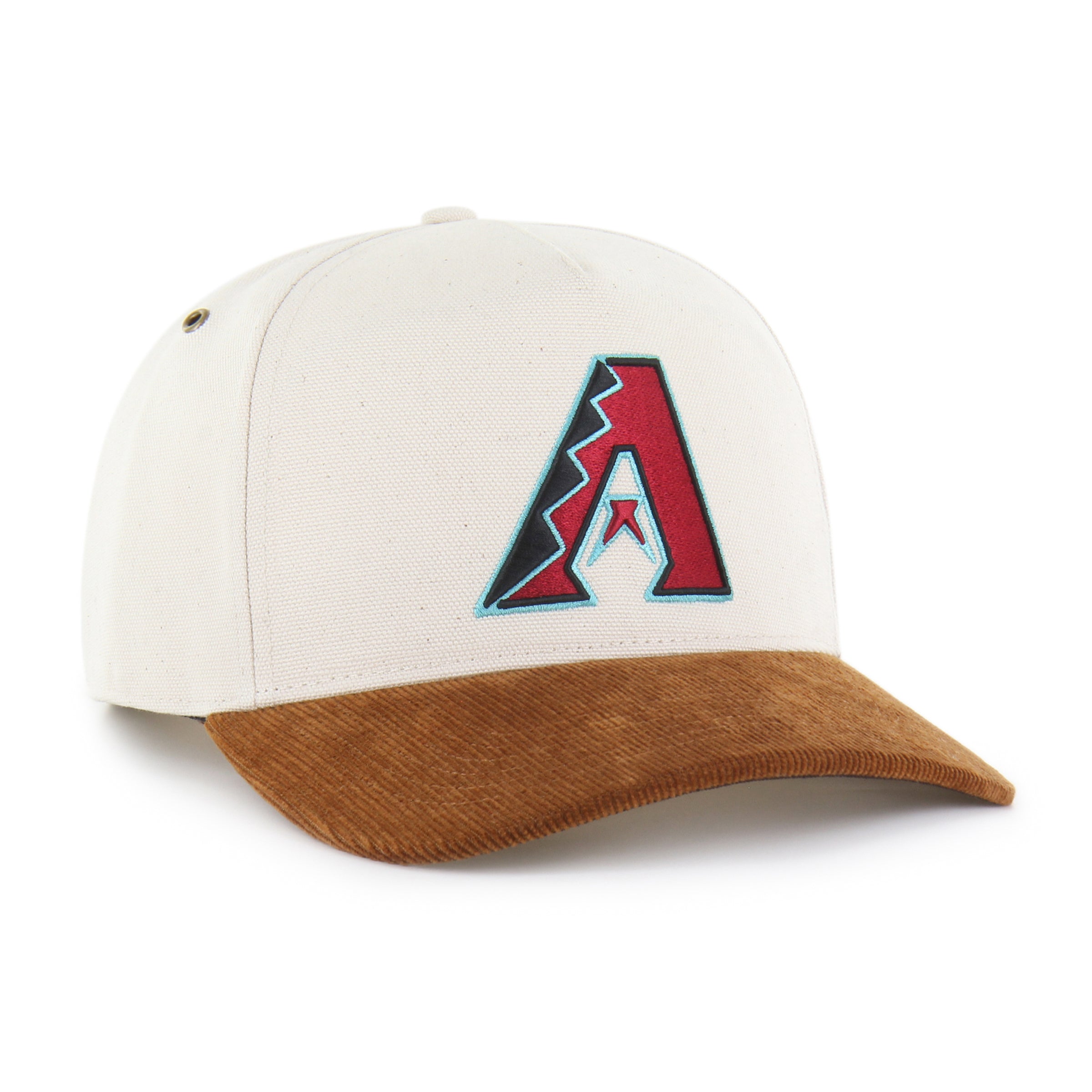 47-hitch-arizona-diamondbacks-cap-natural-cord-snapback image 4