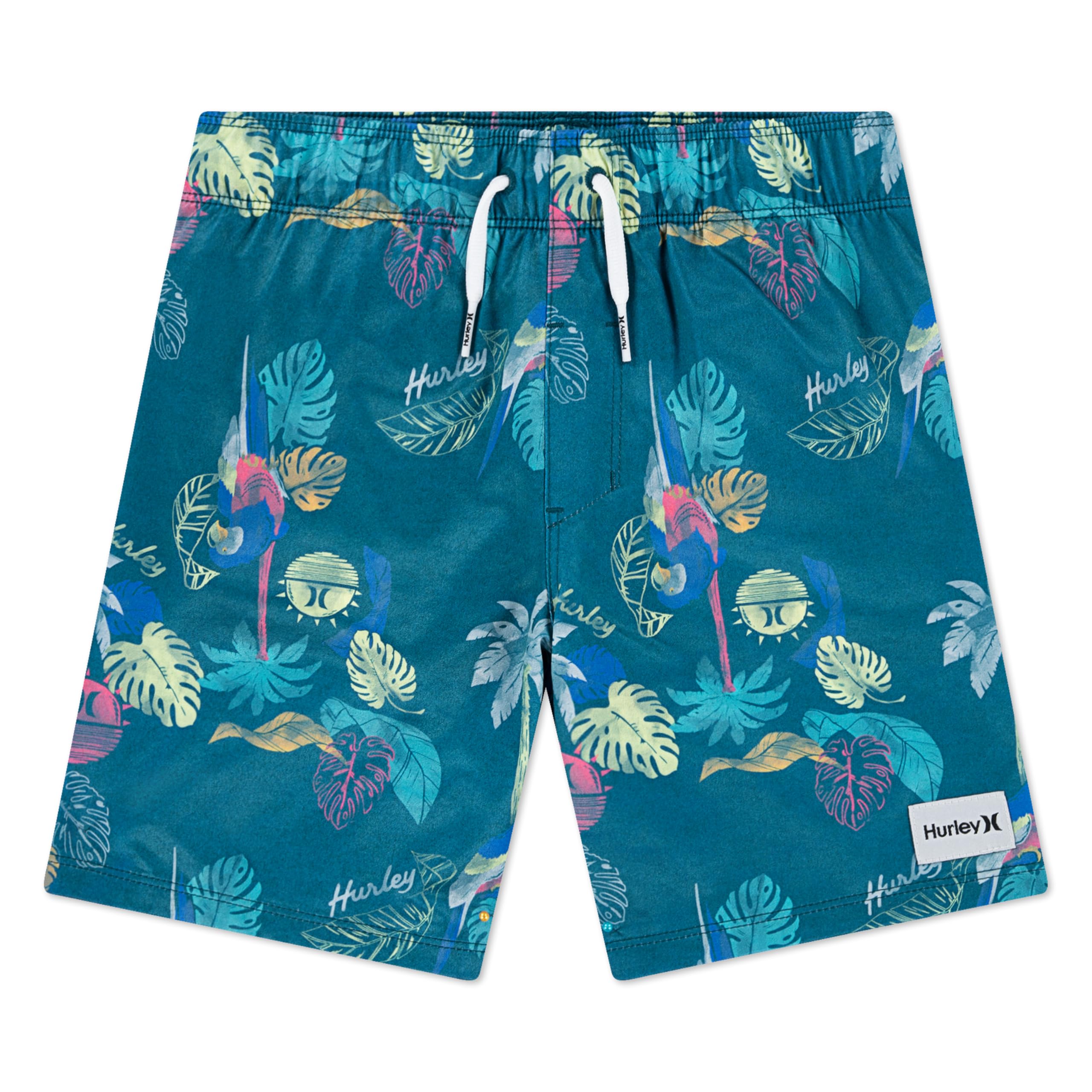 hurley-boardshorts-jungen-badeshorts-blau-schnell-trocknend image 7