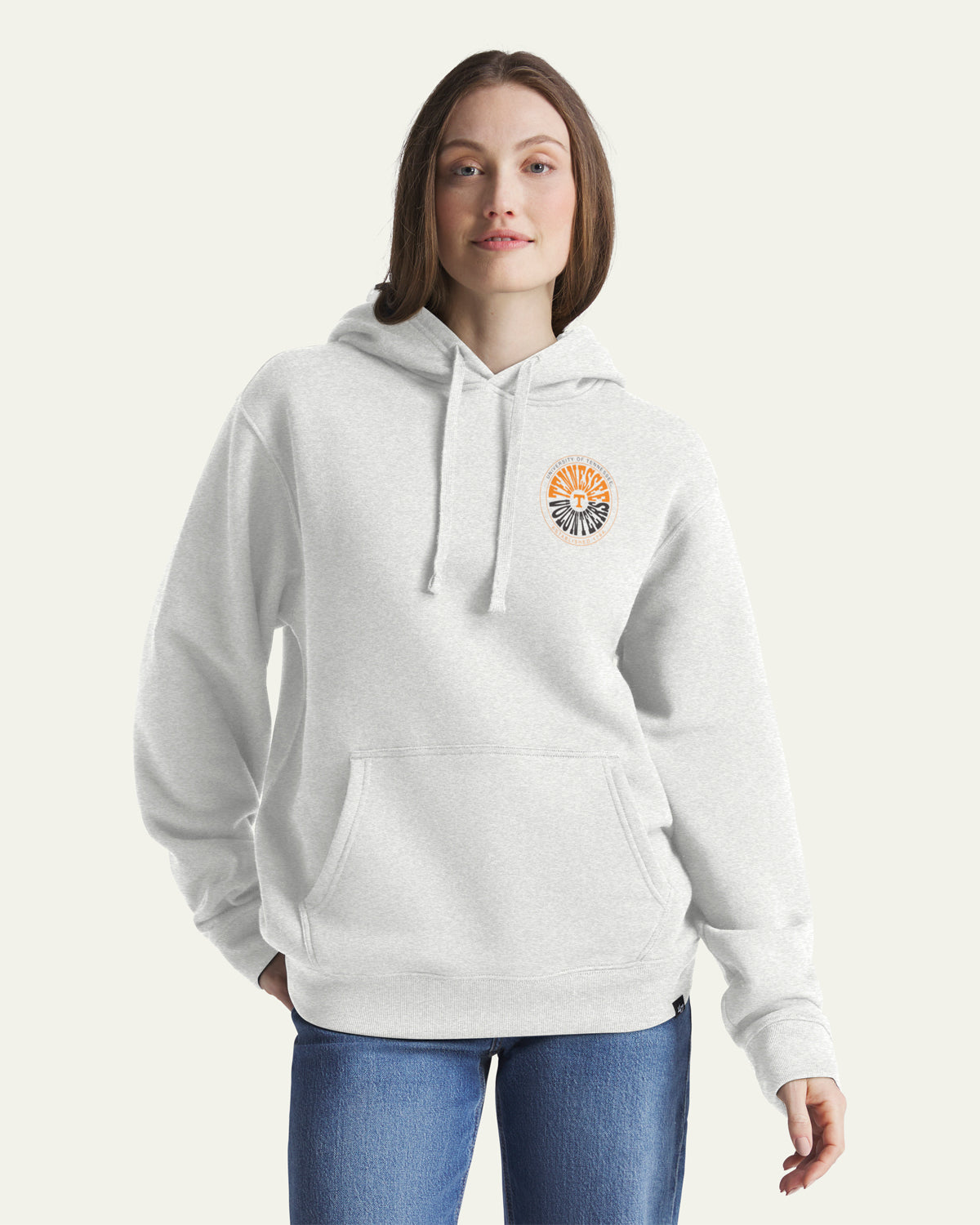 47-brand-tennessee-volunteers-warpstyle-everyday-hoodie-relay-grey image 4
