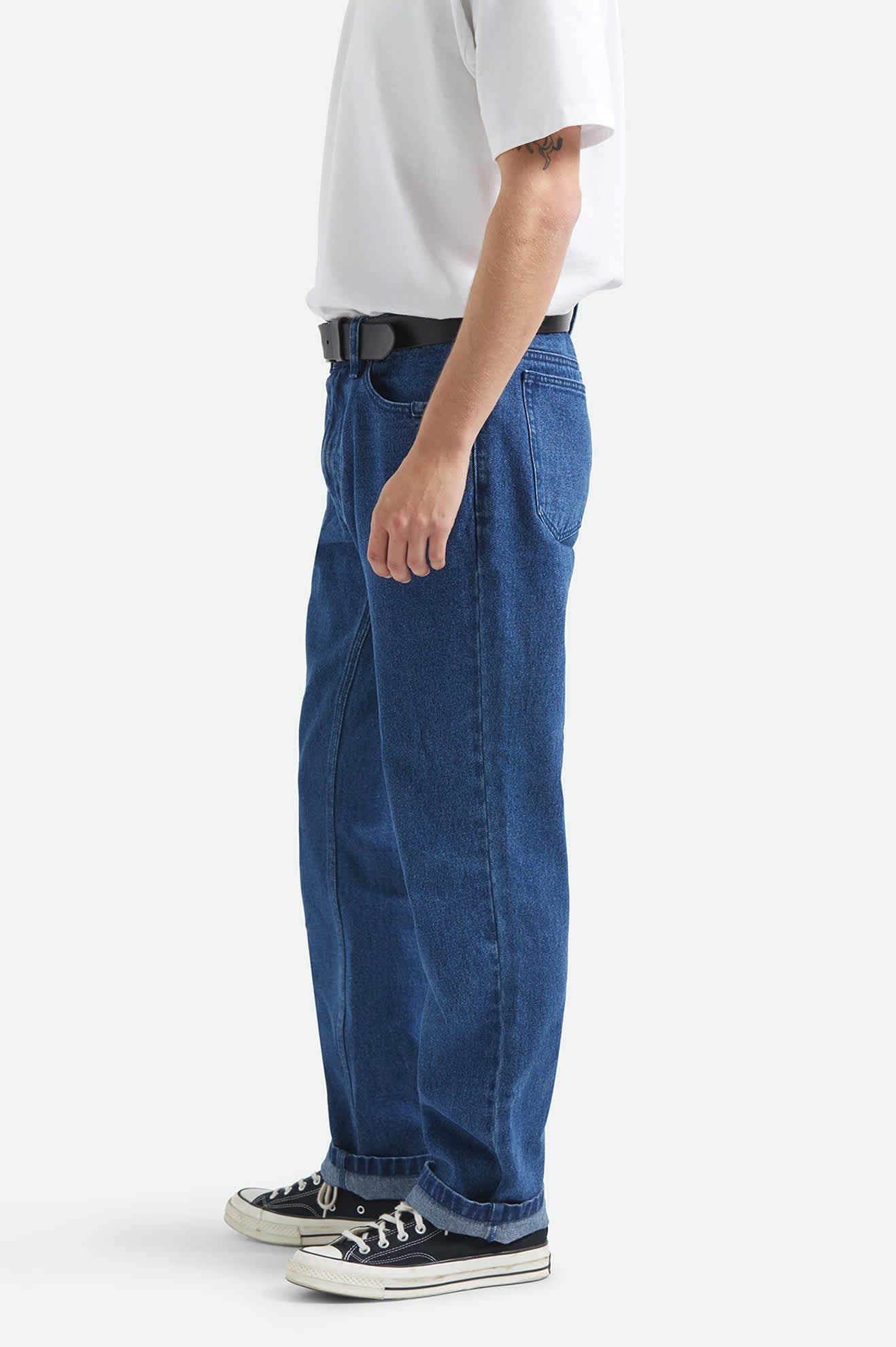 brixton-builders-5-pocket-hose-medium-wash-denim image 3