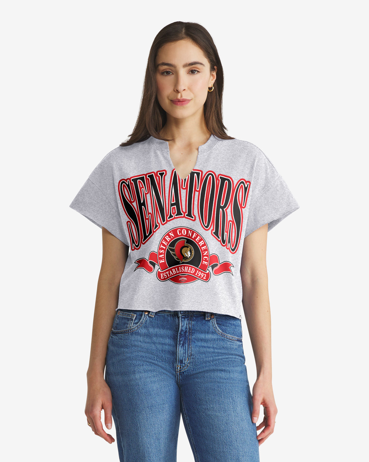 47-brand-notch-neck-ottawa-senators-tee-quartz-grey image 1