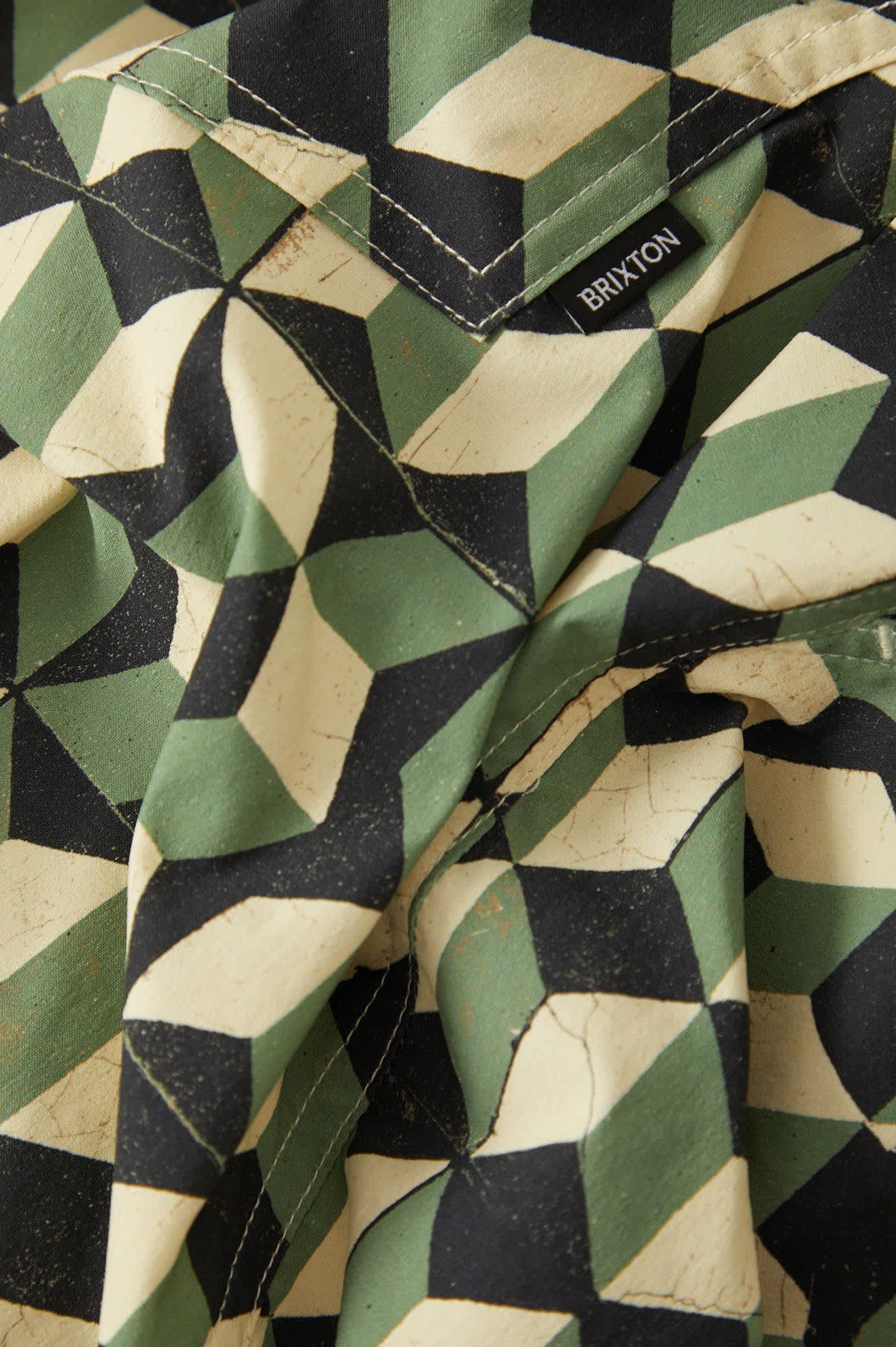 brixton-burger-she-wrote-hybrid-short-black-green-tile image 7