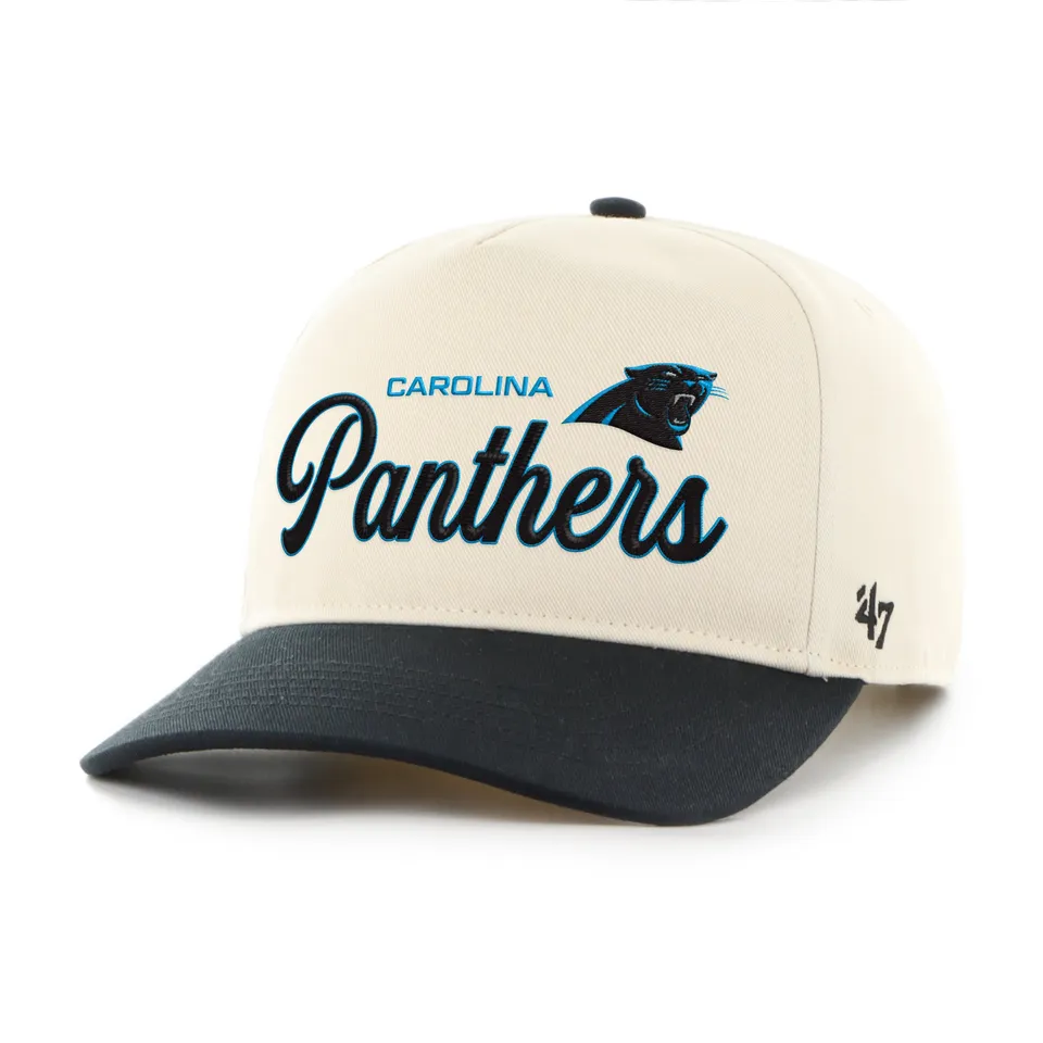 47-brand-47-hitch-carolina-panthers-cap-natural-snapback image 1