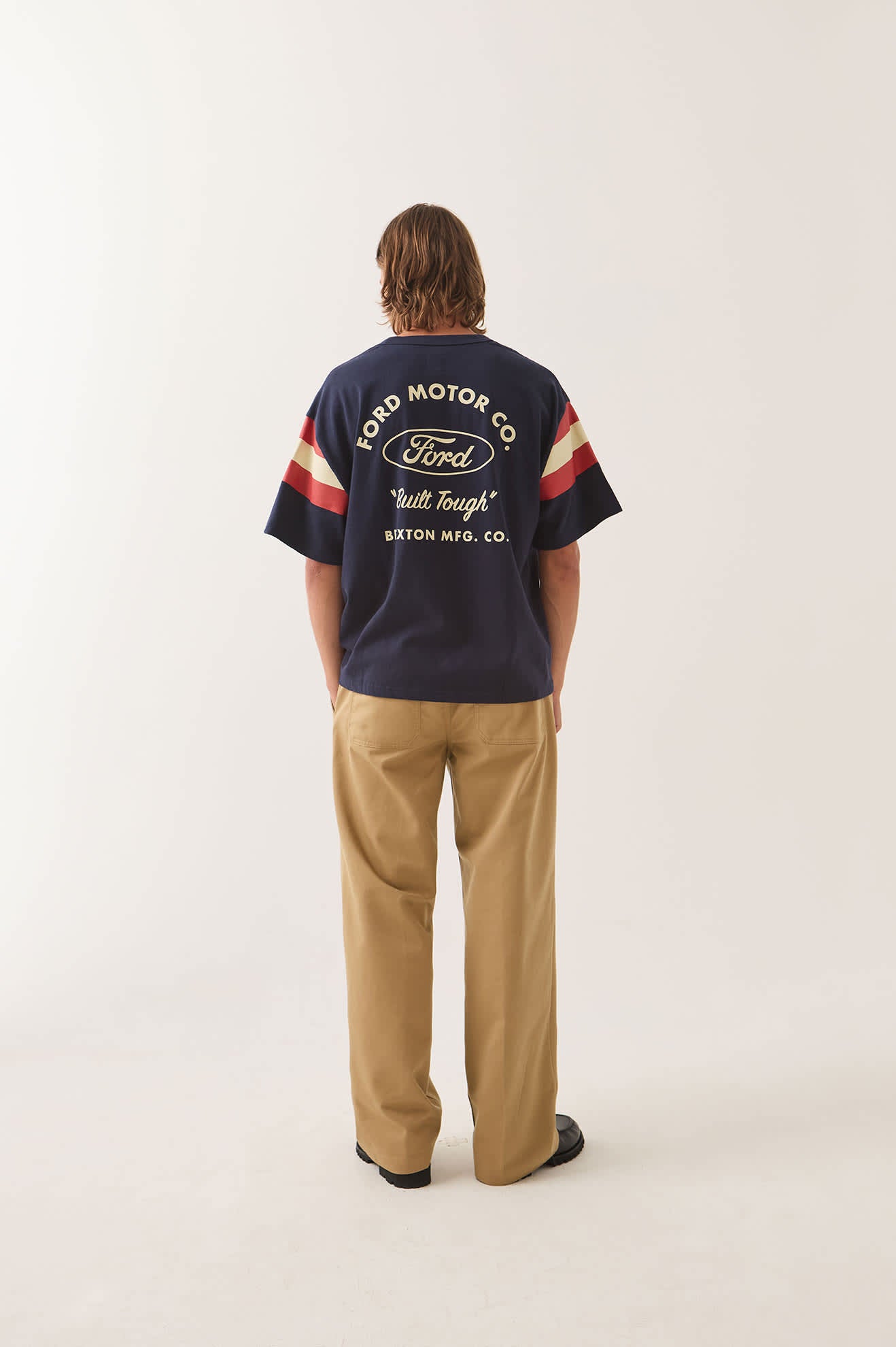 brixton-ford-built-tough-jersey-t-shirt-navy-baumwolle image 3